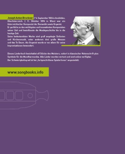 Anton Bruckner – 11 Stücke für die chromatische Mundharmonika – eBook (mit Online Sounds) – Bild 2